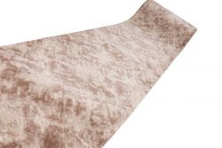 MIĘKKI ANTYPOŚLIZGOWY BEŻOWY CHODNIK 60cm - KRÓLIK PLUSZOWY - MELANGE