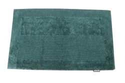 EKSKLUZYWNY DYWANIK ŁAZIENKOWY ZIELONY – 100% BAWEŁNA, DWUSTRONNY, 18mm