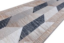 DYWAN ANTYPOŚLIZGOWY - DASZKI - GEOMETRYCZNY - STYLOWY I BEZPIECZNY