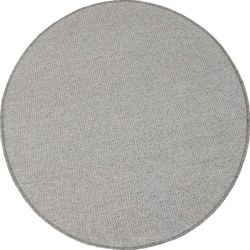 PŁASKOTKANY BEŻOWY DYWAN WEŁNIANY KOŁO NATURAL