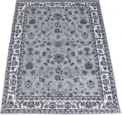 DYWAN KLASYCZNY SZARY TRADYCYJNY - ROZETA ORNAMENT