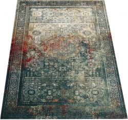 WEŁNIANY DYWAN OMEGA MAMLUK SZMARAGD