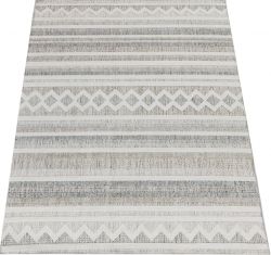 SKANDYNAWSKI DYWAN COTTON KREMOWY - BOHO