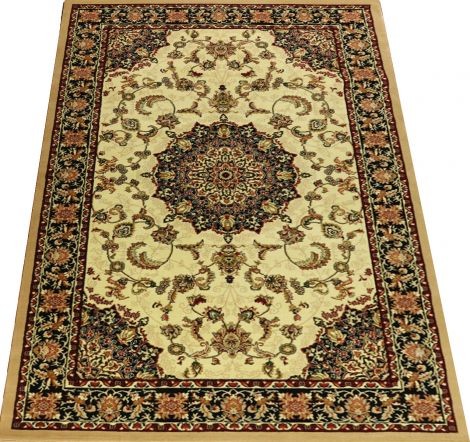 KREMOWY KLASYCZNY DYWAN VINTAGE  - ORIENTALNY