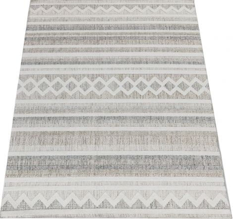 SKANDYNAWSKI DYWAN COTTON KREMOWY - BOHO