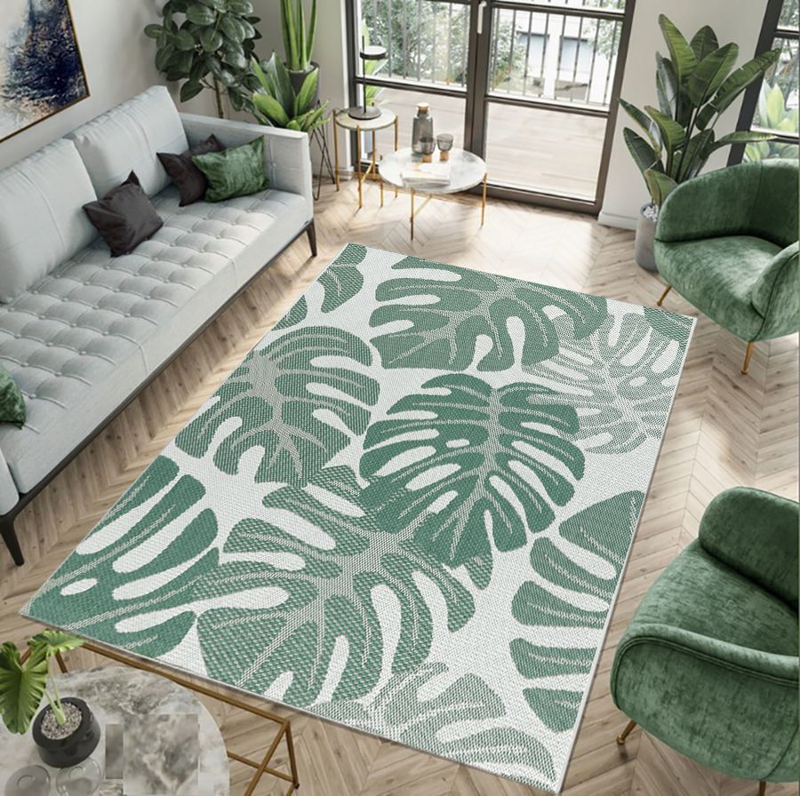 MONSTERA - DYWAN SZNURKOWY PALMS - LICIE - Dywany za grosze!