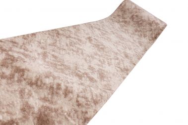 MIĘKKI ANTYPOŚLIZGOWY BEŻOWY CHODNIK 60cm - KRÓLIK PLUSZOWY - MELANGE