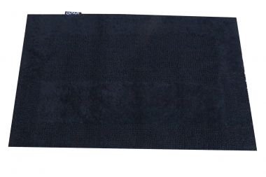 EKSKLUZYWNY DYWANIK ŁAZIENKOWY CZARNY – 100% BAWEŁNA, DWUSTRONNY, 18mm