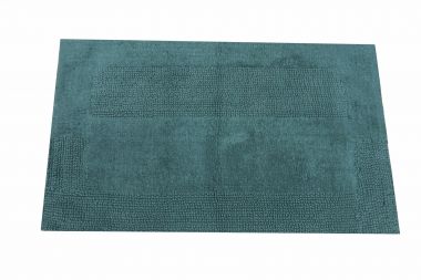 EKSKLUZYWNY DYWANIK ŁAZIENKOWY ZIELONY – 100% BAWEŁNA, DWUSTRONNY, 18mm