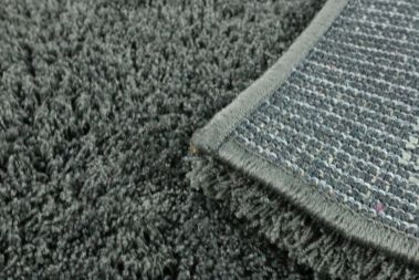 NOWOCZESNY DYWAN SHAGGY - MIKROFIBRA - MOŻLIWOŚĆ PRANIA - GRAFIT