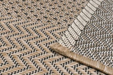 SZNURKOWY JEDNOLITY DYWAN  JODEŁKA - BEŻ