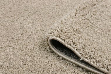 NOWOCZESNY DYWAN SHAGGY - MIKROFIBRA - MOŻLIWOŚĆ PRANIA - BEŻOWY