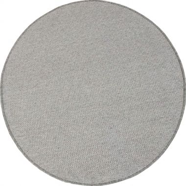 PŁASKOTKANY BEŻOWY DYWAN WEŁNIANY KOŁO NATURAL