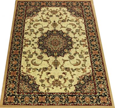 KREMOWY KLASYCZNY DYWAN VINTAGE  - ORIENTALNY