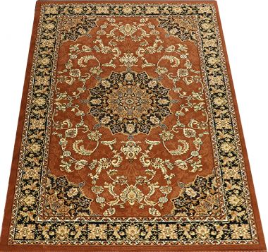KLSAYCZNY BRĄZOWY DYWAN VINTAGE  - ORIENTALNY