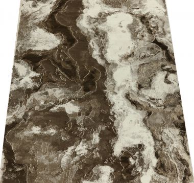 DYWAN MARMUR KAMIEŃ - PIĘKNY NOWOCZESNY DYWAN - GRUBUY I GĘSTY