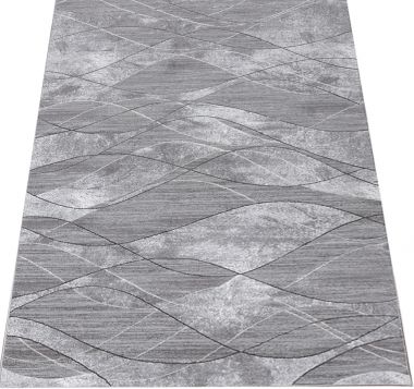 NAJNOWSZA KOLEKCJA - SZARY DYWAN  - FALA 