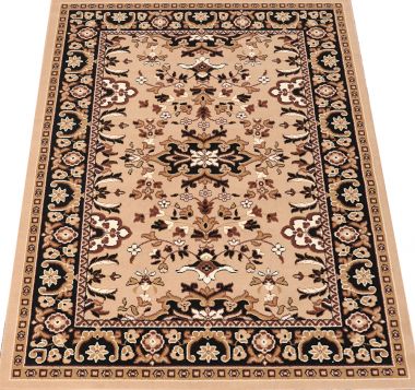 MODNY NOWOCZESNY DYWAN KLASYCZNY BEŻ