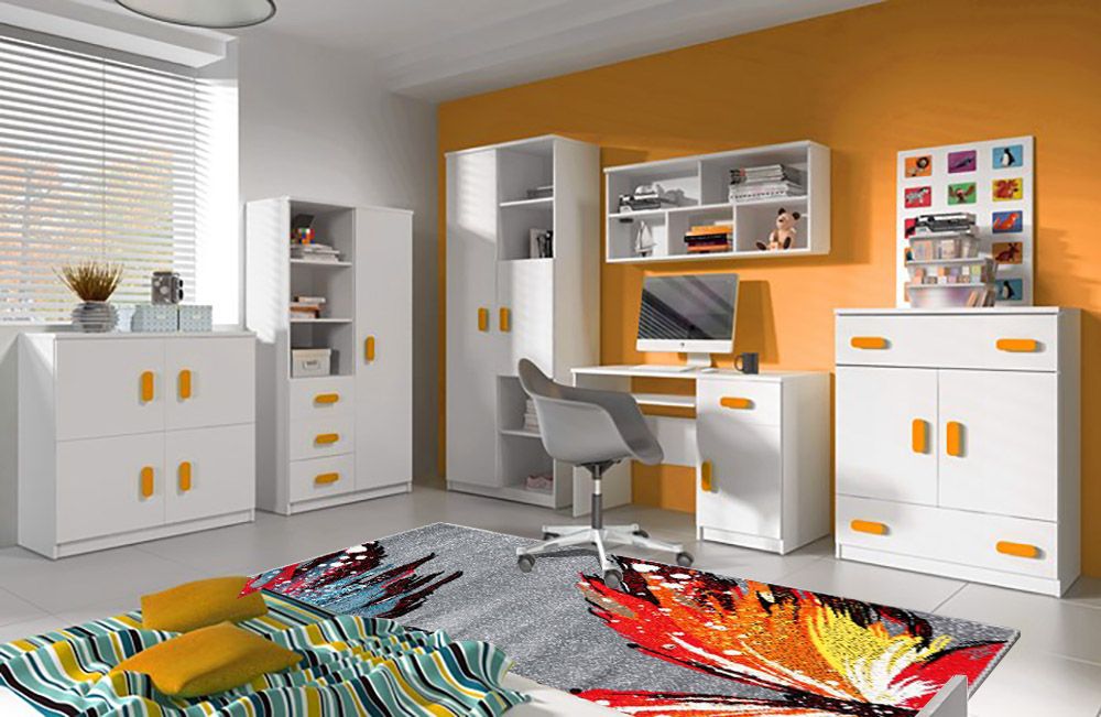 Kolorowe dywany do salonu można dopasować do każdego pomieszczenia